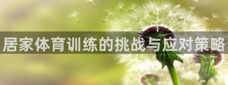 杏耀平台登录：居家体育训练的挑战与应对策略